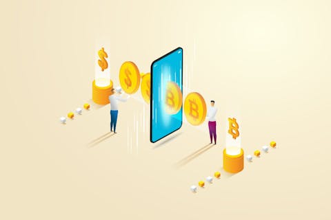 Bitcoin lending via decentralized finance protocol Aave